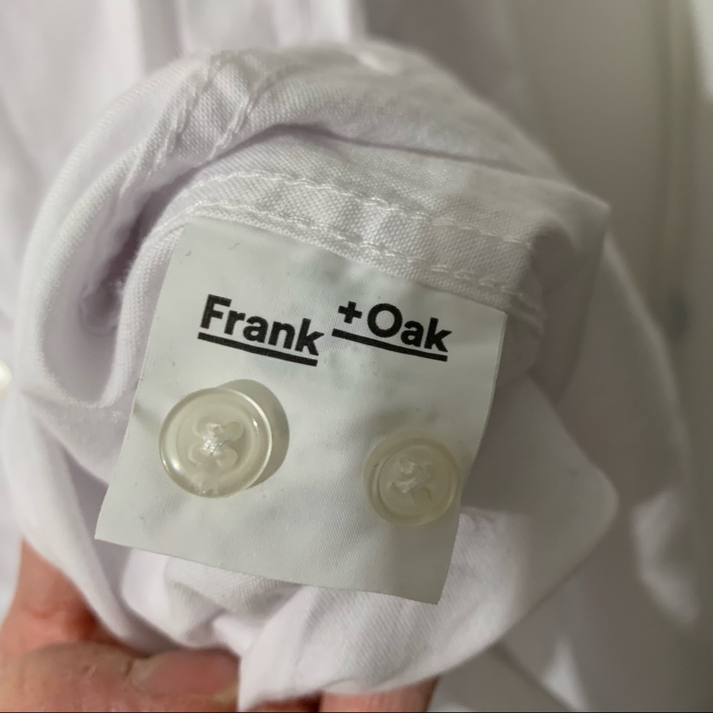 NEW FRANK AND OAK OVERSIZED COTTON POPLIN SHIRT DRESS - Picture 7 of 9